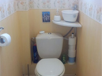 kit petit lave-mains adaptable sur WC existant WiCi Mini - Monsieur L - 1 sur 2